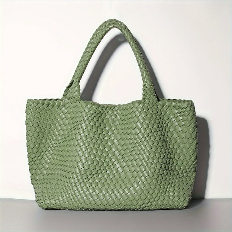 Lined leather tote bag shop
