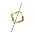 thumbnail image 1 of Elegant Minimalist Metal Hair Clip Barrette and Hair Stick Styling Accessory for Women, 1 of 5