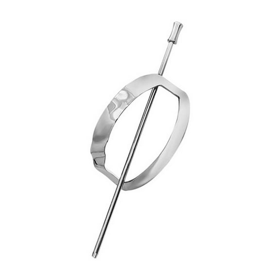 Elegant Minimalist Metal Hair Clip and Hair Stick Styling Accessory for Women