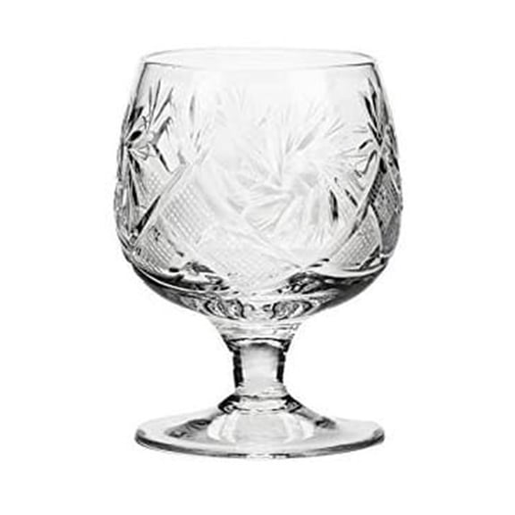 Elegant and Modern Decorative Design Sherry Shot Glassware Set for Parties, Events, Wedding, Birthday Programs, and Home Bar - 1? oz Glasses, Set of 6 (Solid Rim)