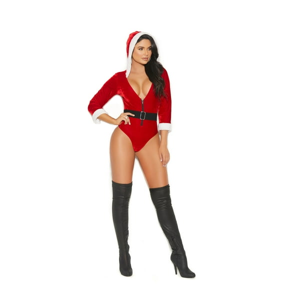 Elegant Moments Santa's Tease - Small - Red