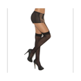 thumbnail image 1 of Elegant Moments - Sheer Thigh High - Burgundy - One Size, 1 of 2