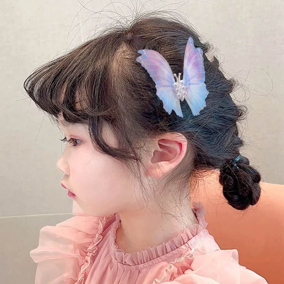 Elegant Moving Gradient Pearl Hairpin Fairy Design for Girls and Women Hair Accessories