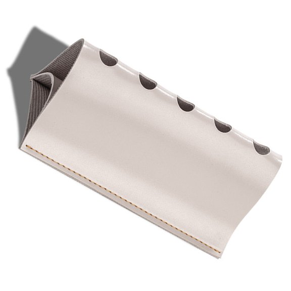 Elegant Multiple Pen Storage Box With Base PU Materials Desktop Organizers For Home Office Use