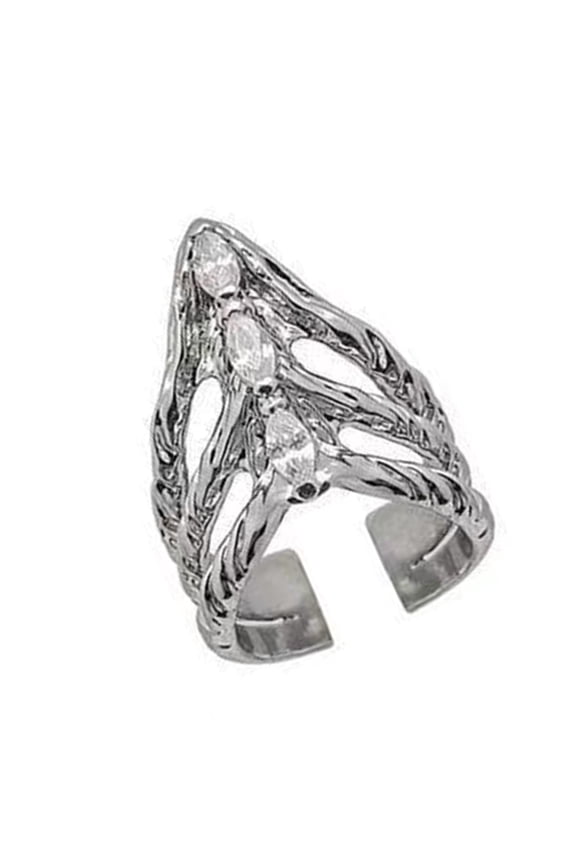 Elegant Nail Rings Fingertip Claw Rings Copper Texture Suitable for Comfort