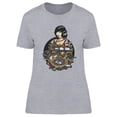 thumbnail image 1 of Elegant Noir Woman T-Shirt Women -Image by Shutterstock, Female Small, 1 of 2