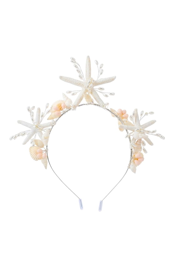 Elegant Ocean Themed Hair Accessory For Bridal Cosplay Or Beach Event