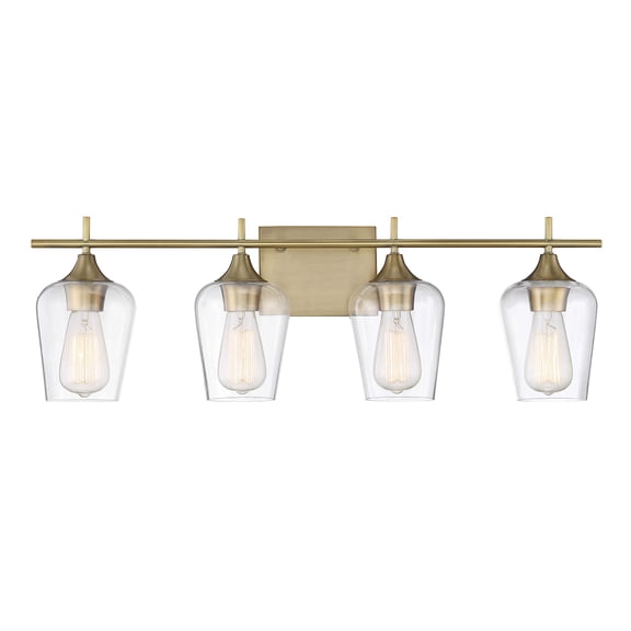 Elegant Octave Bathroom Vanity Light