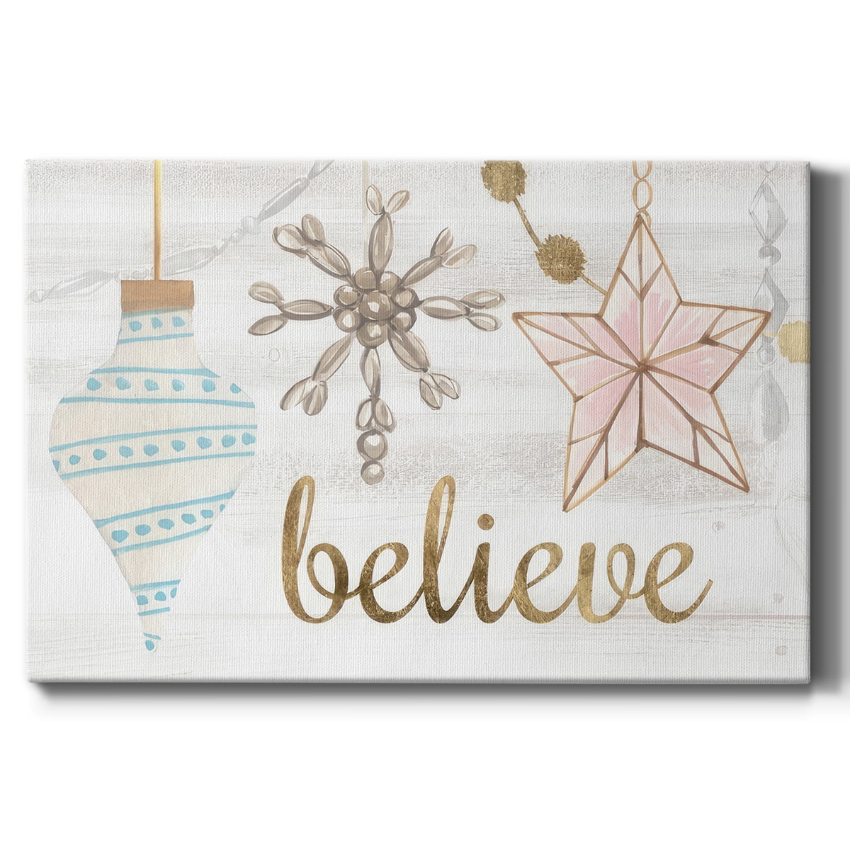 Elegant Ornaments Collection A- Gallery Wrapped Canvas