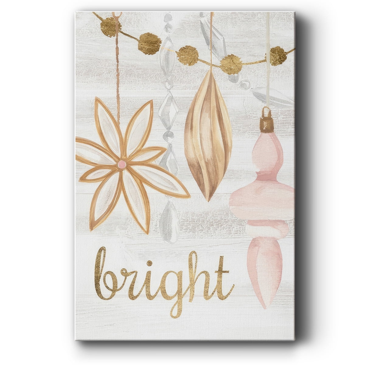 Elegant Ornaments Collection B- Gallery Wrapped Canvas