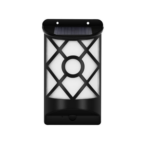 Elegant Outdoor Solar Flame Lights, Dancing Flames Solar Wall Light, Automatic On/Off Solar Charged Decorative Lamp for Patio, Deck, Garden, Pathway (1 Pack)