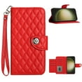 thumbnail image 1 of Elegant PU Leather Wallet Case for Samsung Galaxy S22 Plus with Wrist Strap, Women Girls Shockproof Kickstand Magnetic Closure Card Slots Rugged Phone Case Cover for Samsung Galaxy S22 Plus, Red, 1 of 7