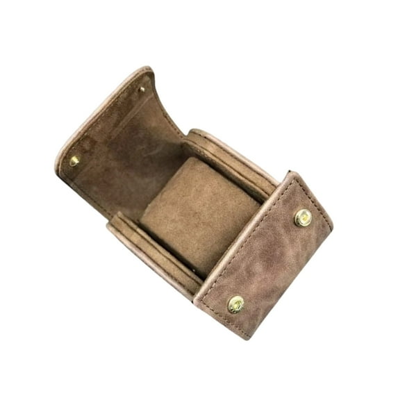 Elegant PU Leather Watch Holder Box Scratch Prevent 1/2/3 Slot Watch Container Travel Case Timepieces From Damage