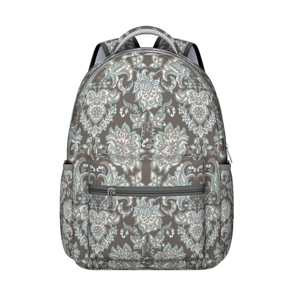Elegant Paisley Design Backpack - Ideal Paisley Gift for Her & Him, Spacious College Bookbag with Tablet Pocket, Lightweight Yet Durable Construction, Perfect for Commuting to School or Work