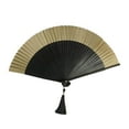 thumbnail image 1 of Elegant Paper Fans Set Handheld Folding Fan for Outdoor Party Zen Theme Decorative Accessories - Styling for Events Gatherings and Relaxation, 1 of 6
