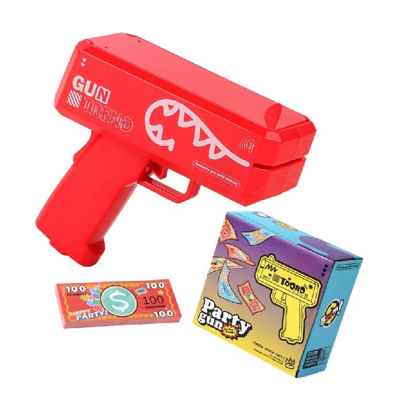 Supreme Money Gun Cannon w/ 100 Bills in Gift Box Novelty