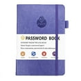 thumbnail image 1 of Elegant Password Book with Alphabetical Tabs - Hardcover Password Book for Internet Website Address Login - 5.2" x 7.8" Password Keeper and Organizer w/Notes Section, 1 of 1