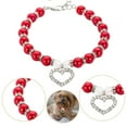 thumbnail image 1 of Elegant Pearl Adjustable Pet Collar Chain for Dogs and Cats Comfortable Secure Training, 1 of 4