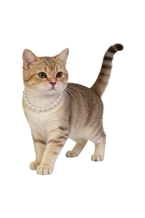 Elegant Pearl Choker Necklace for with Adjustable Secure Closure— Polypropylene Craftsmanship for Everyday Wear