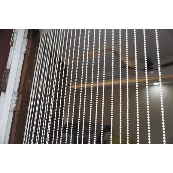 Elegant Pearl Curtain , Luxurious Beaded Drapes for Home Decor