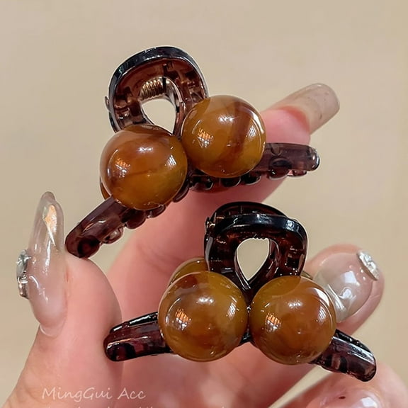 Elegant Pearl Hair Clip - Small High-End Hairpin for Bangs - Cute Hair Accessories (1pc)