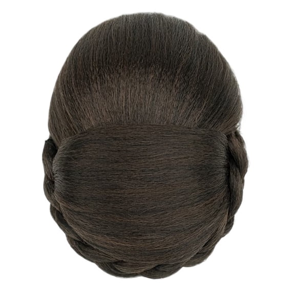 Elegant Performance Bun Hair Wigs Headpiece for Weddings and Dances - Fluffy Hair Accessory for All Skin Tones