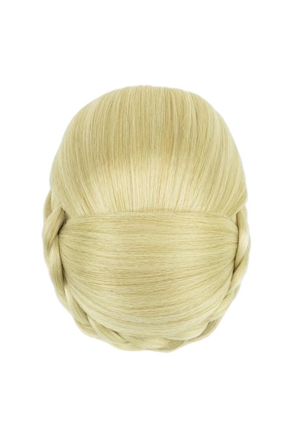 Elegant Performance Bun Wig Headpiece for Weddings and Dances - Fluffy Hair Accessory for All Skin Tones