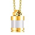 thumbnail image 1 of Elegant Pet Locket Necklace for Women Man Clear Locket for Ashes/Hair, 1 of 9