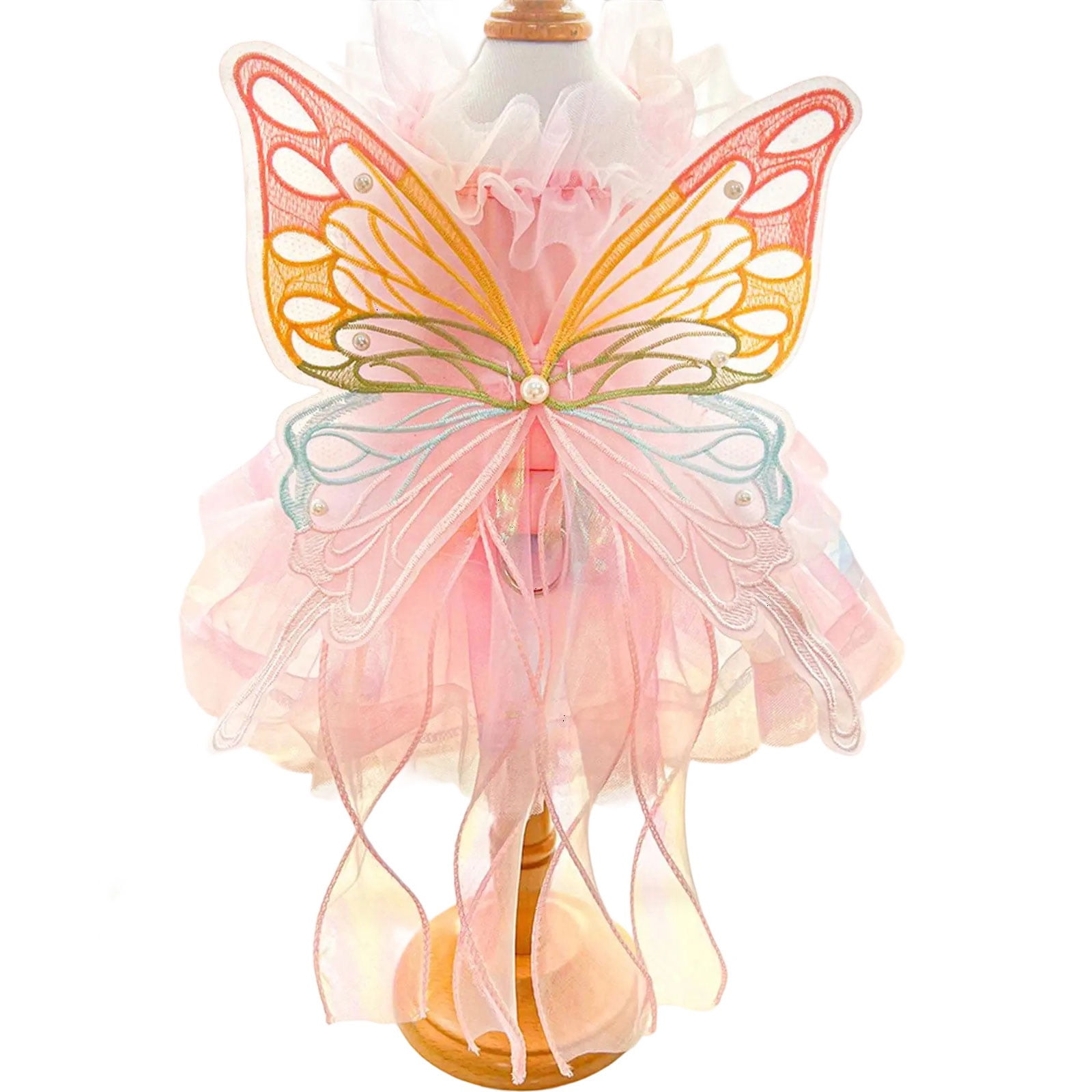 Elegant Pet Princess Dress for Small Dogs and Cats with Butterfly ...