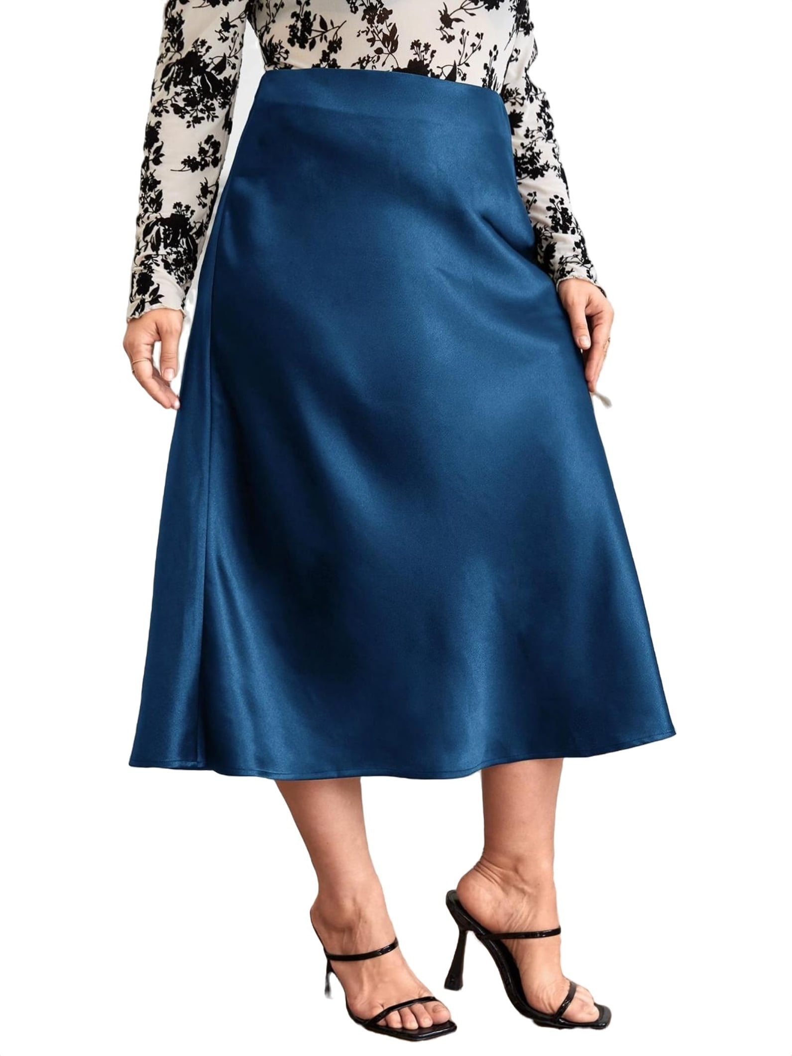 Navy blue skirt size 10 sales