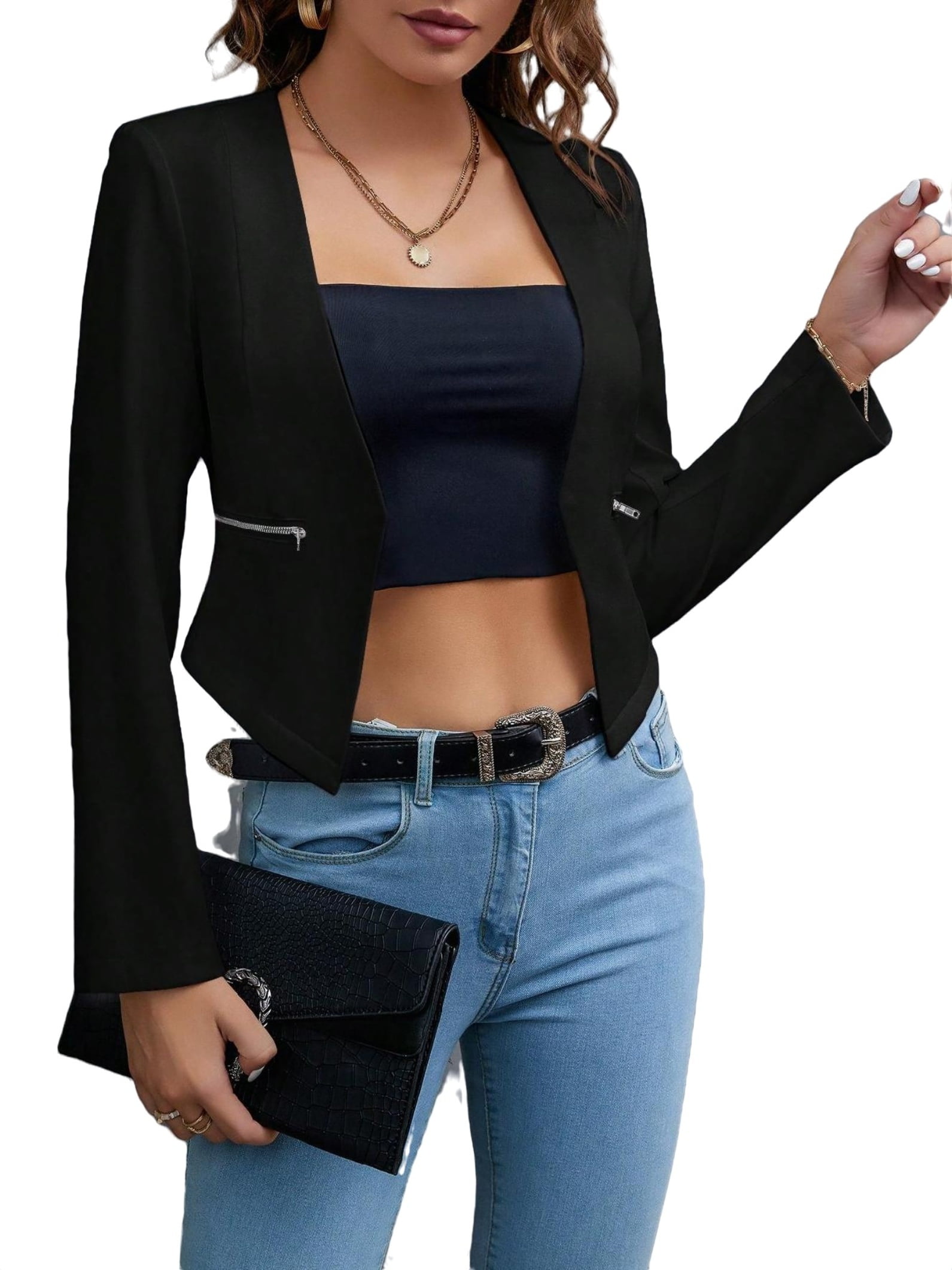 low blazers women