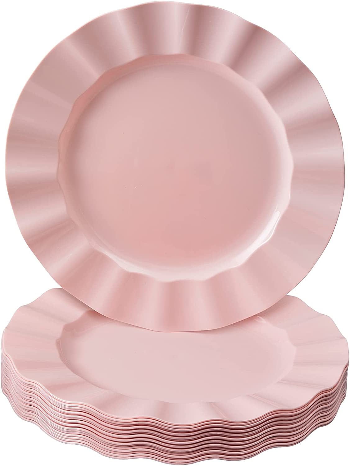 Fancy plastic party online plates