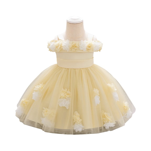 Elegant Princess Fancy Dress Costume Christmas Dress Up for Toddler Girls Costume