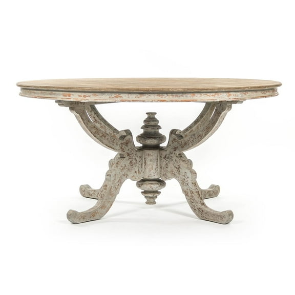 Elegant Provence Charcoal Dining Table
