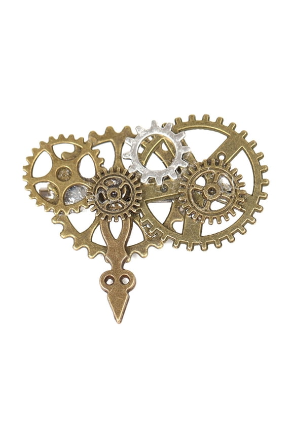 Elegant Punk Brooch Pin for Female Gothics Party Props Badge Pin Carnivals Costume Lapel Pin Clothes Decorations