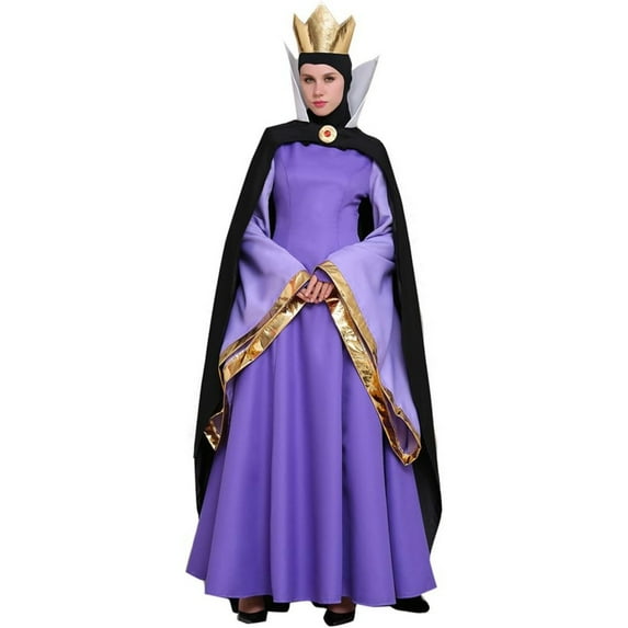 Elegant Purple Evil Queen Women's Costume
