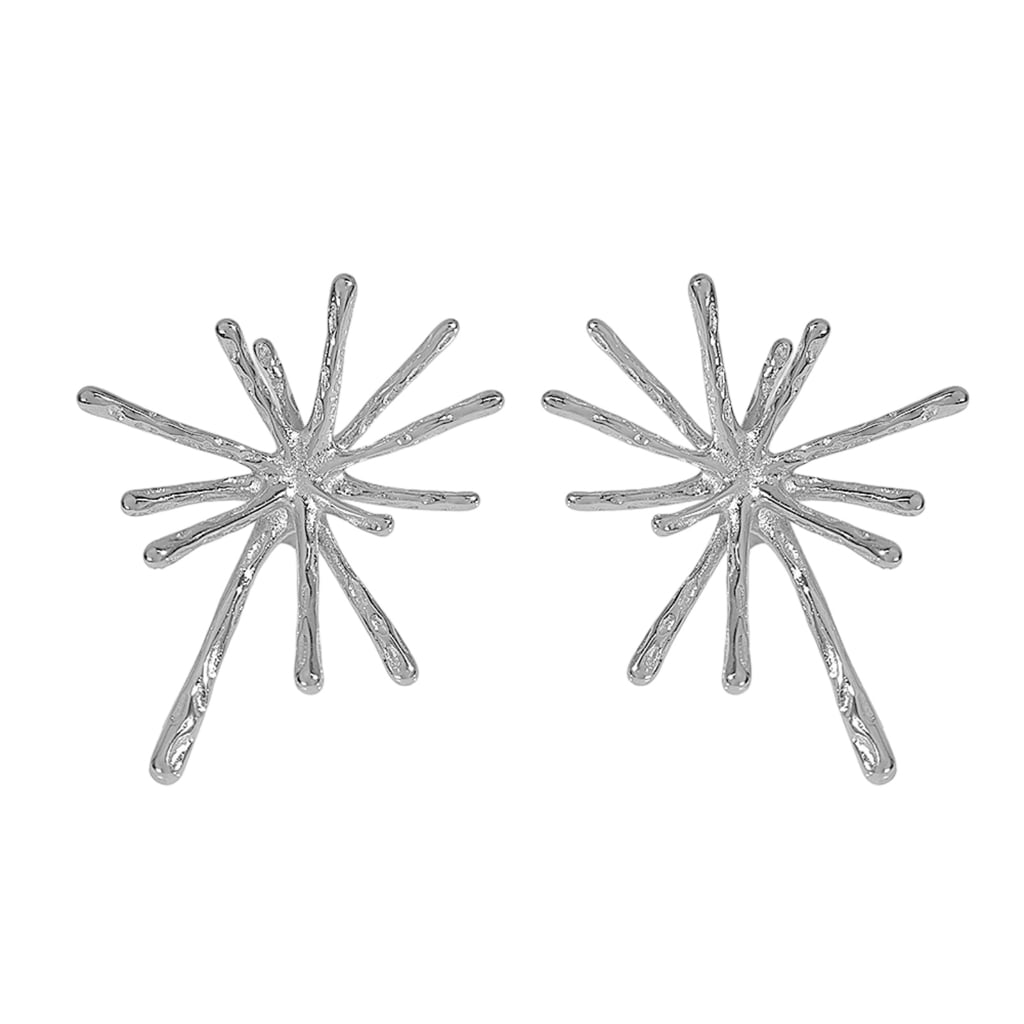 Pyrotechnic Body Elegant Pyrotechnics Pattern Stainless Alloy Ear Studs Lightweight Body ...
