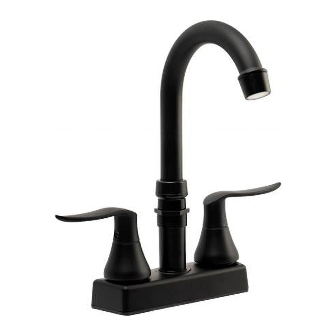 Elegant RV Bar Faucet with Quick Connect Spout Matte Black