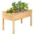 Elegant Raised Garden Bed Kit Elevated Planter Box for Vegetables