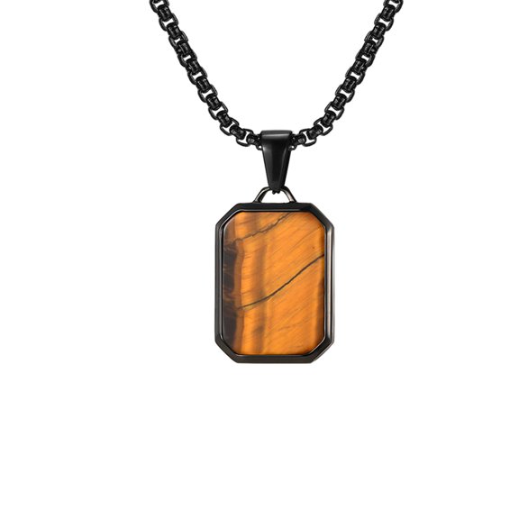 Elegant Rectangular Pendant Necklace Unique Neck Jewelry Adjustable Chain Necklace Suitable for Fashion Women Present