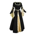 Elegant Renaissance Medieval Costume Dress for Women Vintage Long
