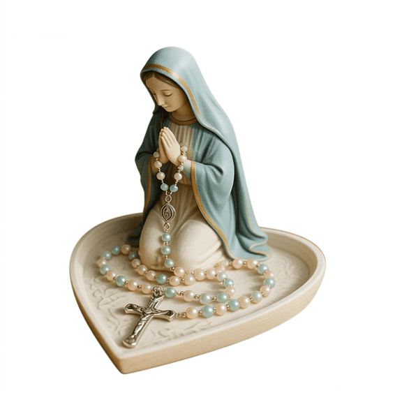 Elegant Resin Desktop Figurine Display Stand for Home Décor and Non- Ornament Holder