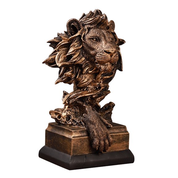 Elegant Resin Sculpture Desktop Ornament for Home Decorative Figurine Art Piece