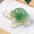 thumbnail image 1 of Elegant Resin Turtle Desktop Ornament for Home Decoration - for Animal Lovers on Holidays Birthdays Valentine's Day and Christmas, 1 of 8