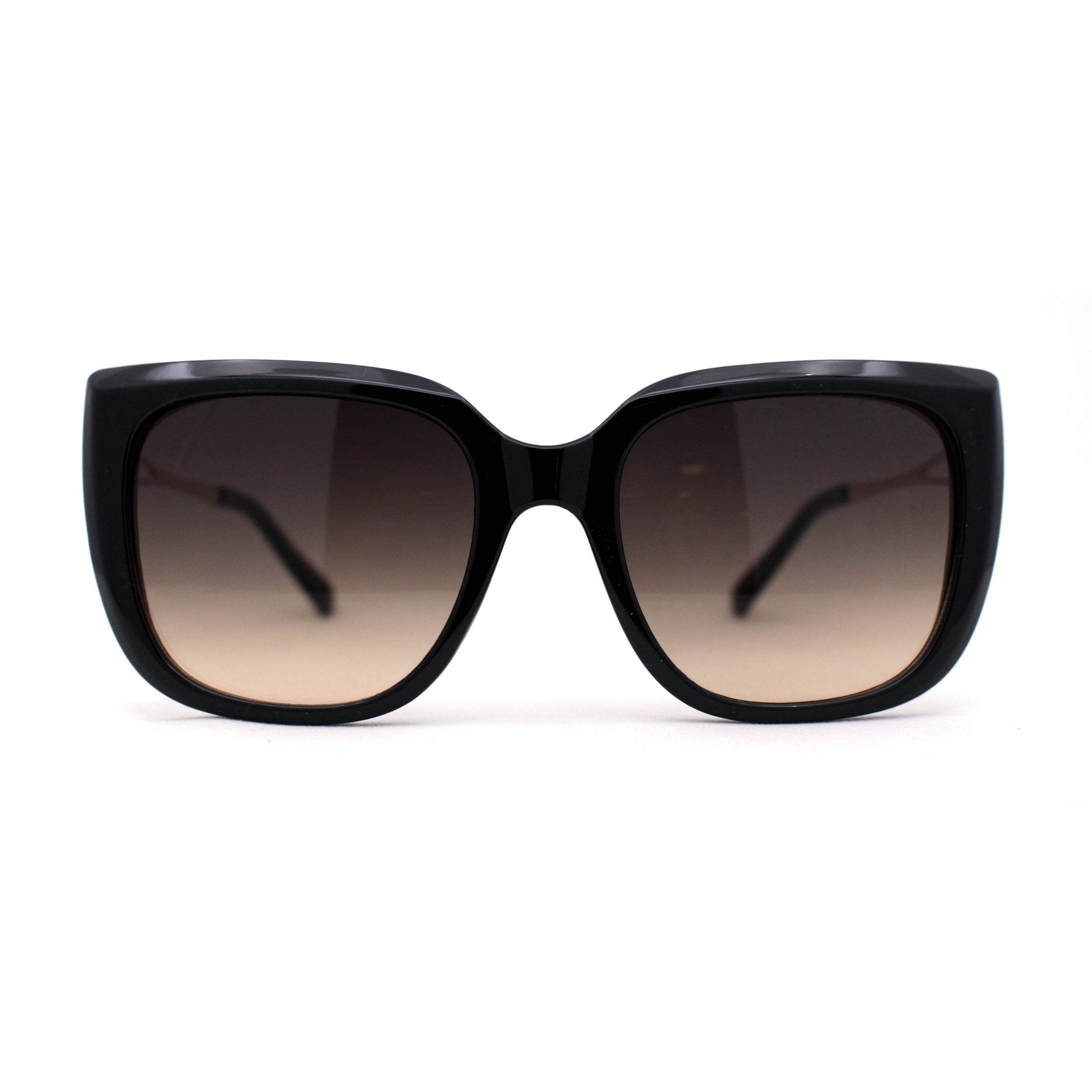Elegant Brown Sunglasses with Rhinestone Detail 1950 main image 4