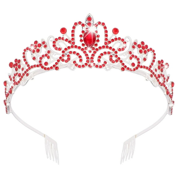 Elegant Rhinestones Crowns For Women Tiaras With Comb Hair Accessories For Bride Birthdays And Prom Celebrations
