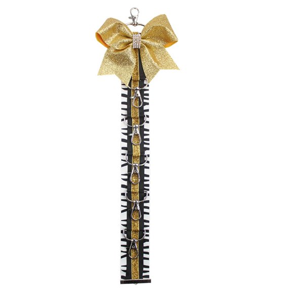 Elegant Ribbon Key Organiser Travel Keychain Holder Chain For Keychain Cards