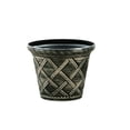 thumbnail image 1 of Elegant Roman Wicker Style Plastic Flower Pot for Balcony & Garden Planting, Durable Large Capacity Bonsai & Vegetable Container, 1 of 5