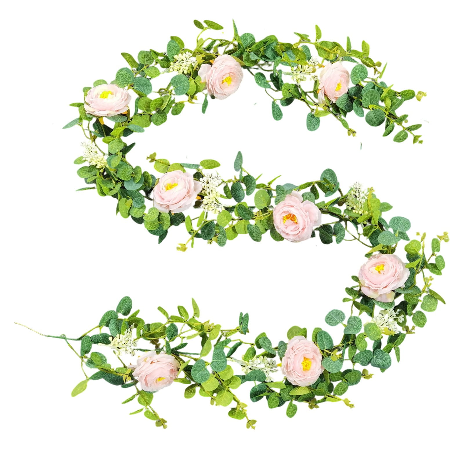 Elegant Rose Arrangement with Green Vines and Champagne for Wedding ...