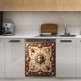 thumbnail image 1 of Elegant Rose Floral Print(1) Dishwasher Magnet Cover Decorative Sticker for Home Cabinet Kitchen 23" x26", 1 of 5